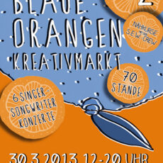 Blaue Orangen landen am Samstag – sensor präsentiert sympathischen Kreativmarkt im Kulturpalast