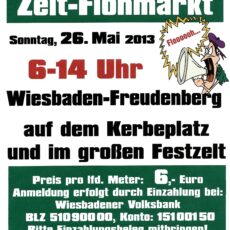 „Geheimtipp unter den Wiesbadener Flohmärkten“ am Sonntag in Freudenberg