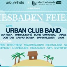 Eindeutiges Motto: „Wiesbaden feiert“ am Samstag