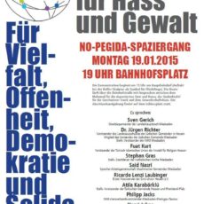 Wiesbadener gehen gemeinsam für Vielfalt, Offenheit, Demokratie und Solidarität spazieren – Breite Beteiligung