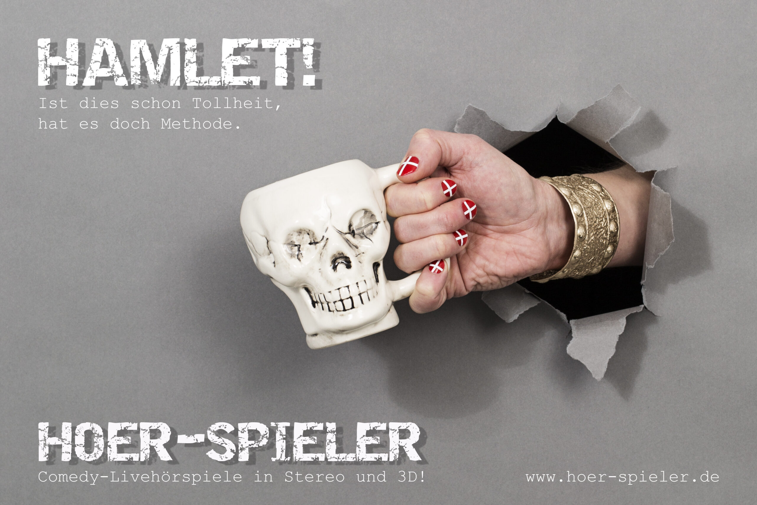 Die Hoer-Spieler knöpfen sich „Hamlet“ vor – Heute Premiere für Comedy-Livehörspiel