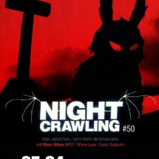 Schwarze Ostermesse feiert Jubiläum: „Nightcrawling“ gibt heute mit 50. Ausgabe Einstand im Kesselhaus