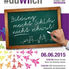 #duWIich – Christopher Street Day am Samstag  betont politisch, aber das Feiern kommt nicht zu kurz