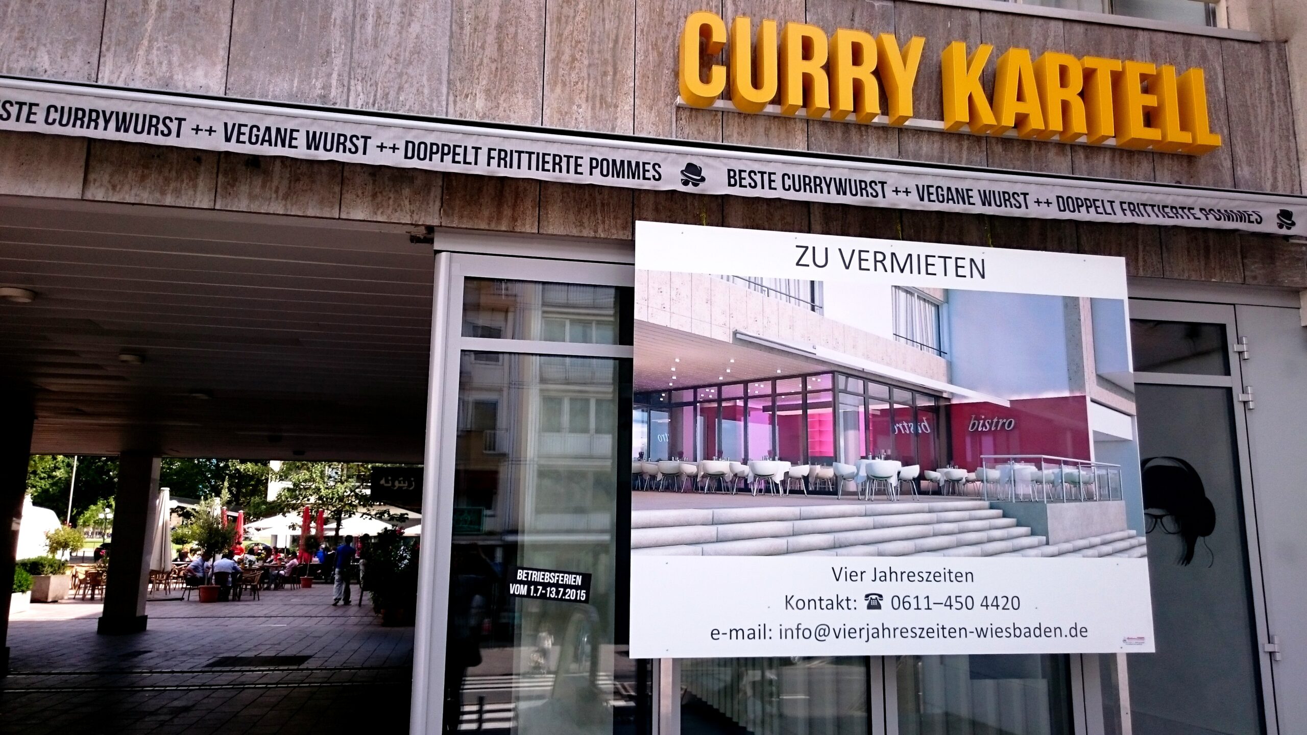 Curry Kartell schließt in Wiesbaden, eröffnet in Mainz