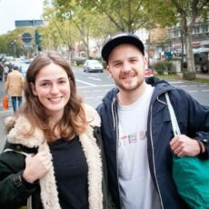 sensor-Straßengespräch: Lucia Boner und Dragan Becker Studentin und Sozialarbeiter, 23 und 28 Jahre