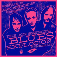 Besser am nächsten Tag freinehmen: The Jon Spencer Blues Explosion aus New York am Mittwoch im Kesselhaus