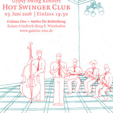 Gypsy Swing Konzert am Freitag bei Galatea Ziss