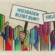 Reaktion auf Reaktionäre: Bunte „Ihr seid nicht alle“-Demo und -Kundgebung am 30. Oktober in Wiesbaden