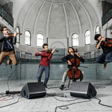Coole Sache: „Klassik im Klub“ bringt das Vision String Quartet in den Schlachthof