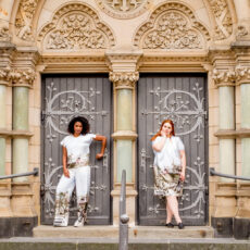 Mode, die Fragen stellt: Galatea Ziss lädt heute zur Premiere ihrer neuen Kollektion „Gruß aus Wiesbaden“