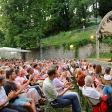 Dichterwettstreit auf der Burg – oder auch Hessens größter Open-Air-Poetry Slam: am Mittwoch um 20 Uhr