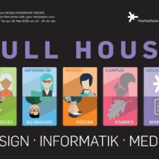 „Full House“ mit Drohnen und Videos – Offene Türen im Fachbereich Design, Informatik, Medien am 26. Mai