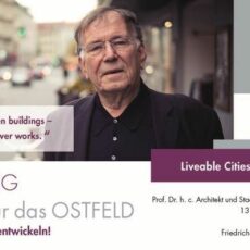 Erst Leben … Visionärer Stadtplaner Jan Gehl (Kopenhagen) bringt heute „Impulse für das Ostfeld“ nach Wiesbaden