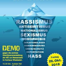 Gesamte AfD-Bundesspitze am Freitag im Kurhaus – „Nur die Spitze des Eisbergs“-Demo auf der Straße