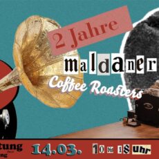 VERSCHOBEN Liveröstung und Livemusik im Hinterhof-Loft: Maldaner Coffee Roasters feiert Zweijähriges / Social Group Ride
