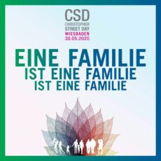 CSD Wiesbaden fällt aus – Motto und Forderungen behalten Gültigkeit: „Kern jeder Familie ist die Liebe!“