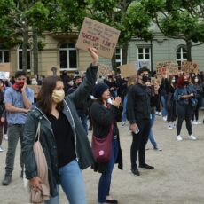 VERSCHOBEN! Erneute „Silent Demo“ gegen Rassismus am 27. Juni / NEU 4.7. – Marsch ab Hauptbahnhof und Kundgebung