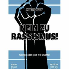 „Silent Protest“ gegen Rassismus heute um 14 Uhr auf dem Luisenplatz