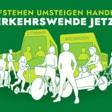 „Verkehrswende jetzt“, Citybahn-Bürgerentscheid später: Fahrraddemo für Verschiebung auf Kommunalwahldatum