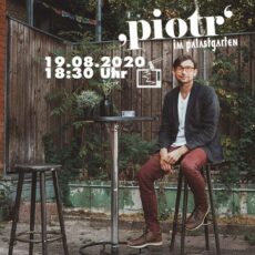 Kulturpalast meldet sich mit Gartenkonzert zurück: In Hope-Piotr live! Biergarten lockt Mittwoch bis Samstag