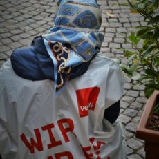Verdi sagt „Wir sind es wert“ – Demo und Streiks heute auch in Wiesbaden