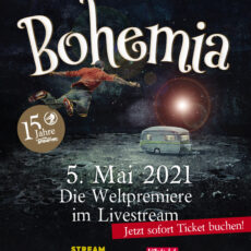 Cirque Bouffon kommt virtuell auch nach Wiesbaden: Uraufführung der neuen Show „Bohemia“ am 5. Mai