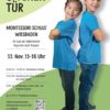 Montessori Schule_Tag der Offenen Tür-Plakat