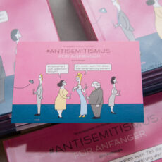 „#Antisemitismus für Anfänger“ in der Mauritius-Mediathek – Ausstellung mit Cartoons und Texten startet