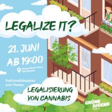 „Legalize it?“: Expert:innen diskutieren über Cannabis-Freigabe am 21. Juni im Georg-Buch-Haus