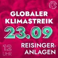 Klimastreik auch in Wiesbaden – Fridays for Future ruft heute ab 12 Uhr auf die Straße / Demozug und Livemusik