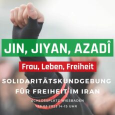 Jugend und Omas für „Frauen, Leben, Freiheit“ im Iran – Solidaritätskundgebung am 18.3. auf dem Schlossplatz