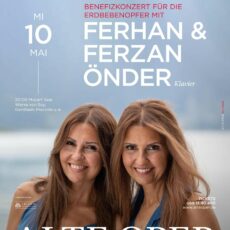 Benefizkonzert für die Erdbebenopfer mit Ferhan und Ferzan Önder in der Alten Oper Frankfurt