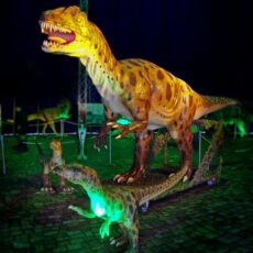 Urgiganten auf freiem Fuß! Faszinierende Dino-Schau bis 2. September in Wiesbaden / sensor verlost Freikarten