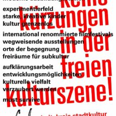 Wiesbadens Kulturszene kämpft gegen Kürzungen – Petition, Alarmstufe, Mahnwachen / Kulturbeirat tagt