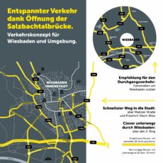 Neues Verkehrskonzept für Wiesbaden: Kowol verspricht „entspannten Verkehr“ nach Brückenöffnung am 18.12.