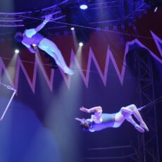 Klassischer Zirkus ohne wilde Tiere: Gebrüder Barelli zeigen am Äppelalle-Center „Eine Reise um die Welt“