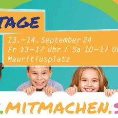 Kindertage bringen am 13. und 14. September Spaß und Spiel auf den Mauritiusplatz